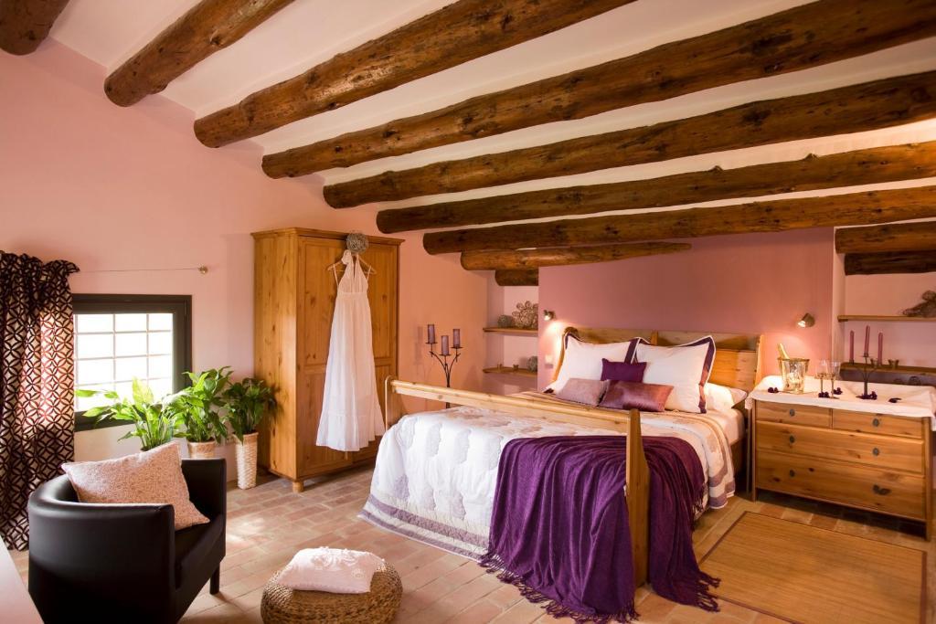 B&B Mas Coquells Habitacion Genover Vilanant Quarto foto